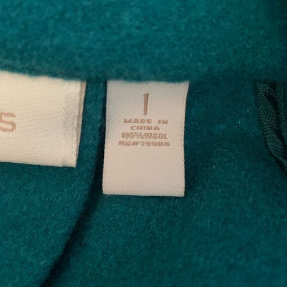 Chicos 100% wool coat used in good condition - Picture 4 of 5